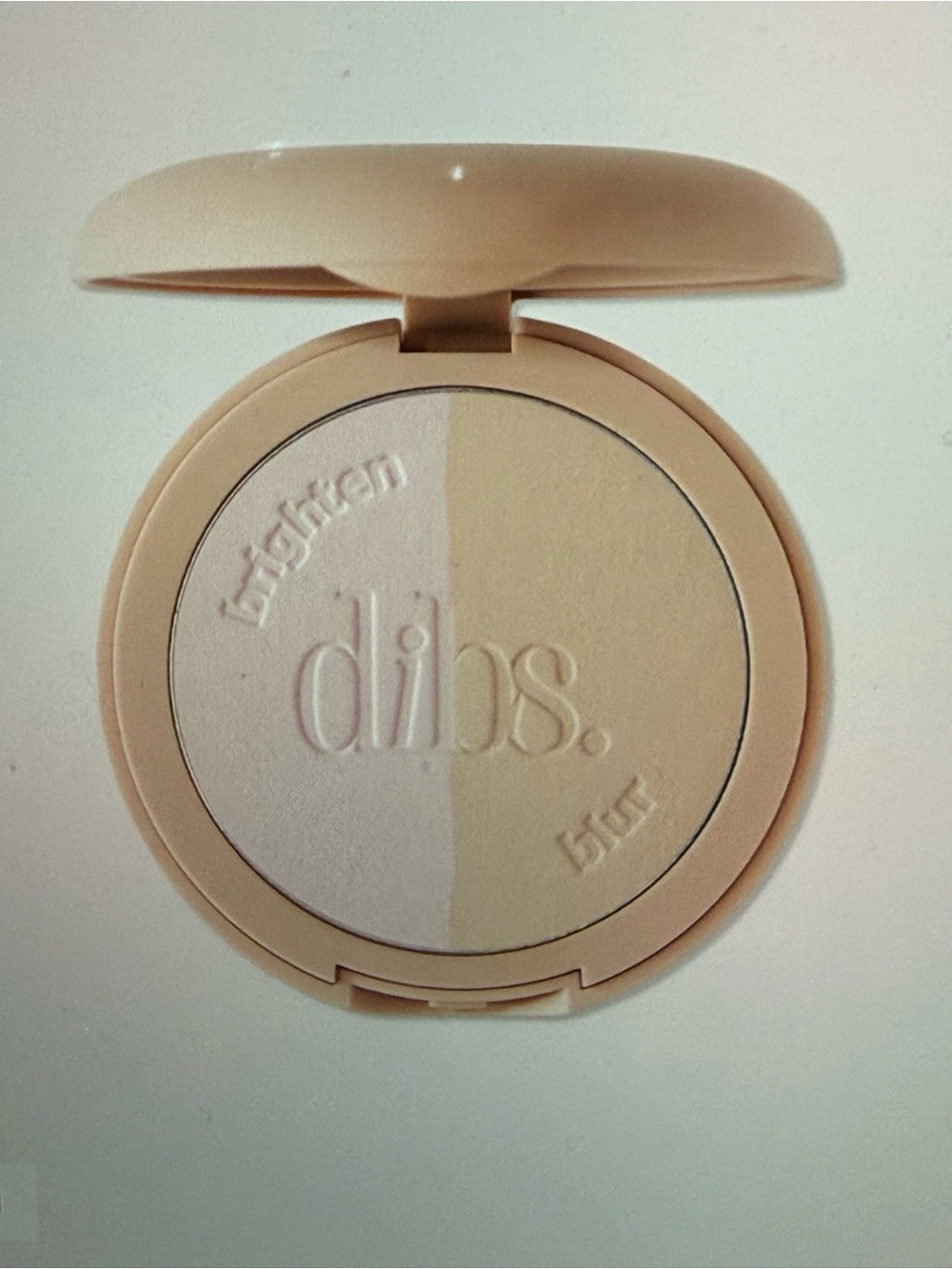 Dibs Brighten Dual-Pressed Setting Powder Compact — New Beginning